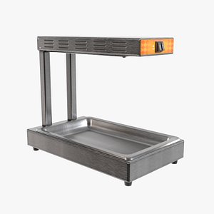 3D Commercial Kitchen Warming Station 5