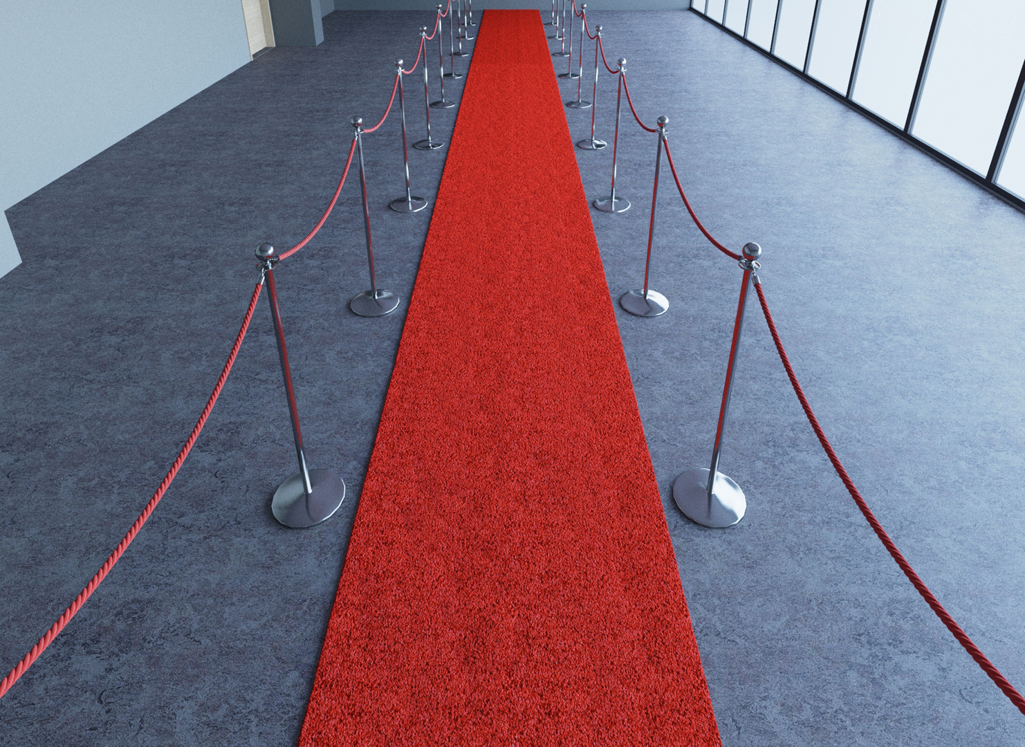 3D Red Carpet Realistic Design TurboSquid 1733926