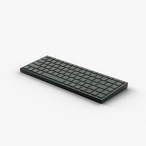 3D RAZER JORO KEYBOARD model