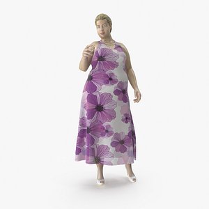 3D size mannequin 01 pose