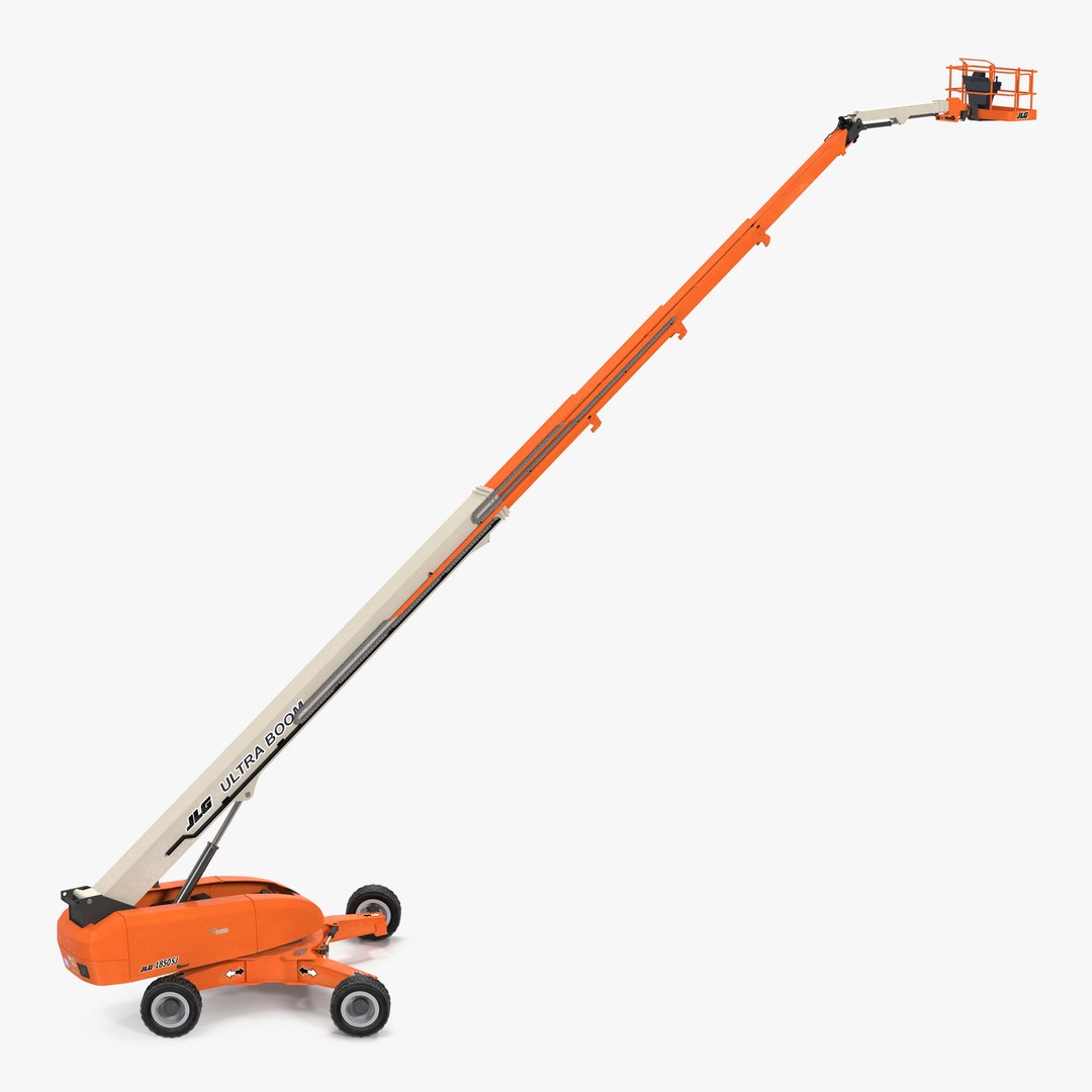 Telescopic Boom Lift JLG 1850 sj Pose 2 3D model preview