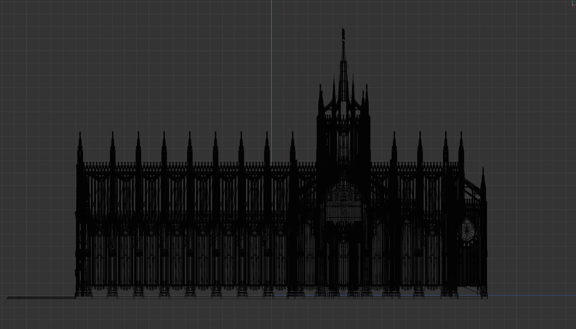 Milan Cathedral Duomo 3D Model - TurboSquid 2251404