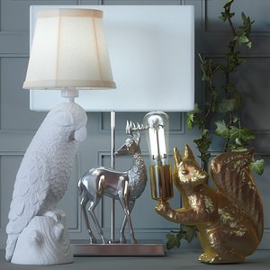 lamp collection 3D model
