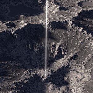 Crater 3D model