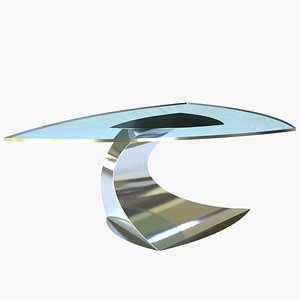 future 01 table glass model