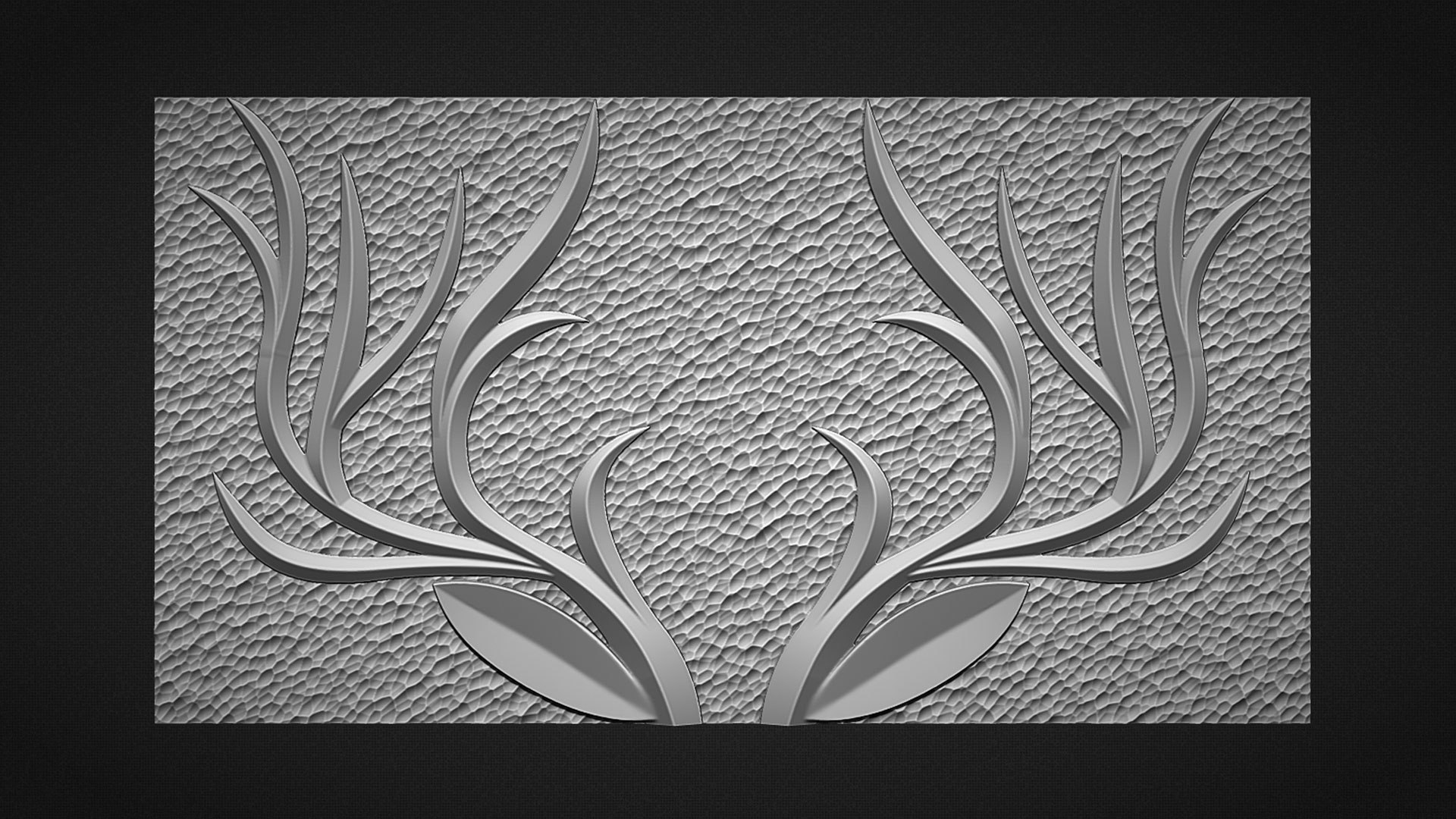 Deer Antler Wall Decor 3D Model TurboSquid 2094338   09 