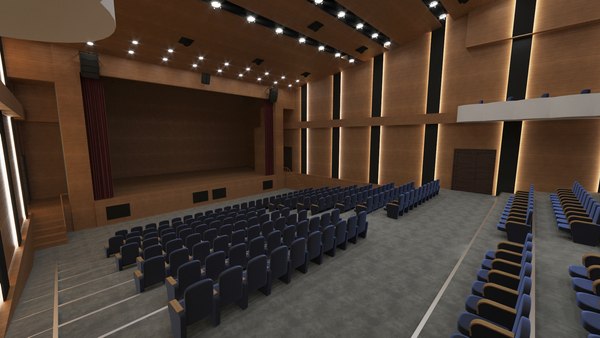 modelo 3d Convention Hall - TurboSquid 2114872
