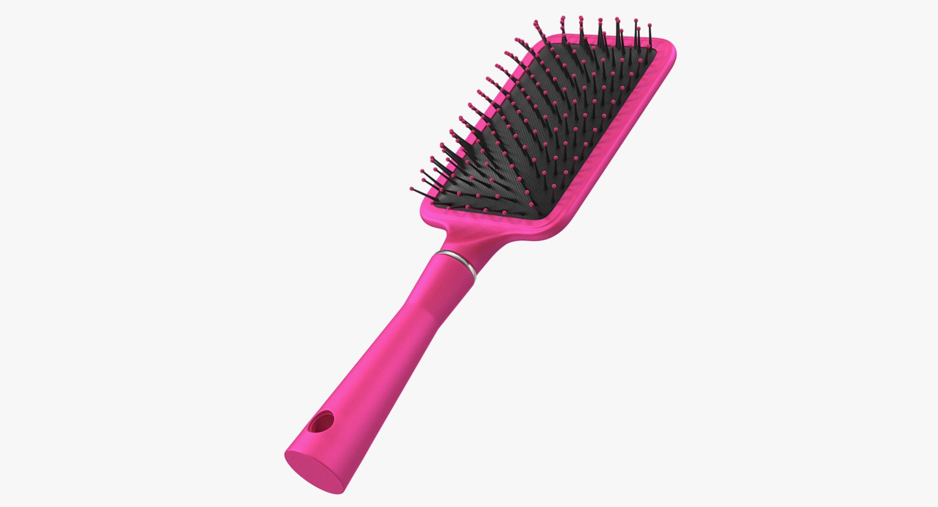 Paddle Brush 3D model preview