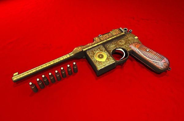 modelo 3d Mauser 1930 + fbx - TurboSquid 915702