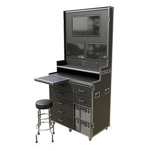 Data Station Case 1 3D model