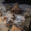 Top-Down Barbarian Camp - LowPoly