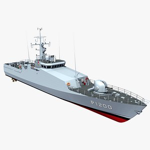 Turkish Tuzla Class Patrol Boat model