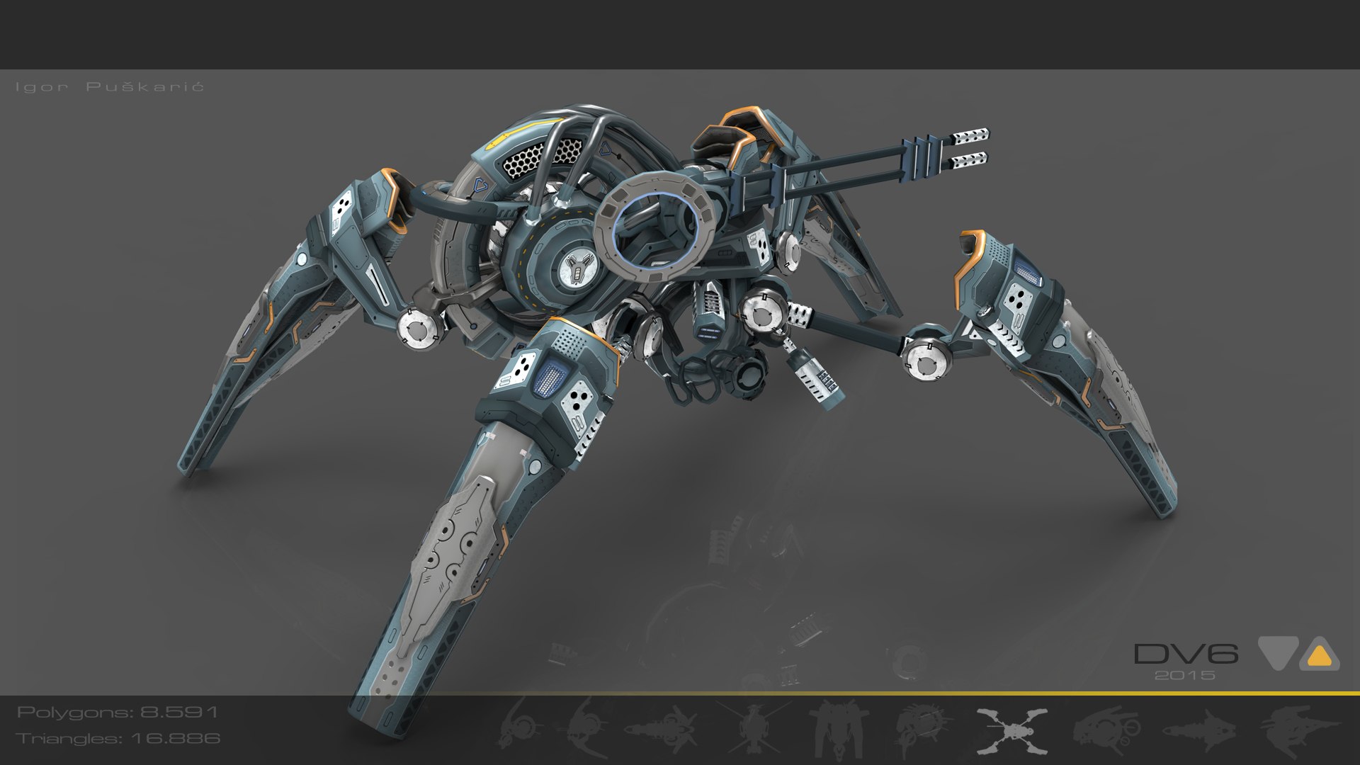 Max Spider Mech