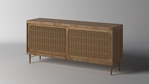 Wicker Sideboard