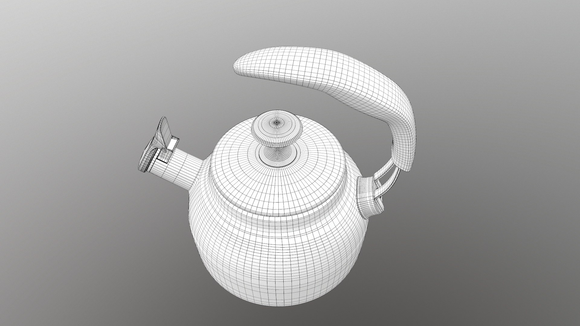 Steel Teakettle 3D - TurboSquid 1976901