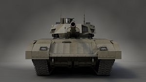 russian battle tank armata model
