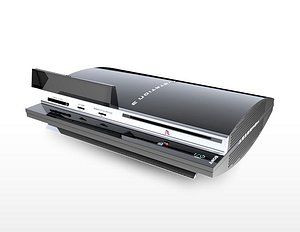 PS3 Console 3DS Max Model + Textures