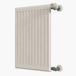 Wall Mounted Radiator with Thermostatic Valve Heater PBR