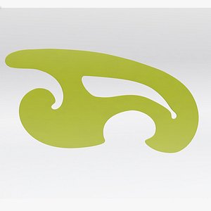 3D French Curve - 3D Print Ready - Model - D model