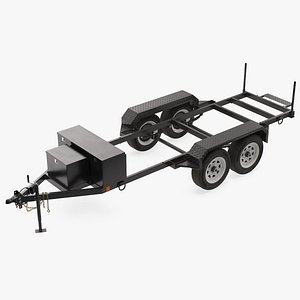 Heavy Duty 4 Wheel Trailer