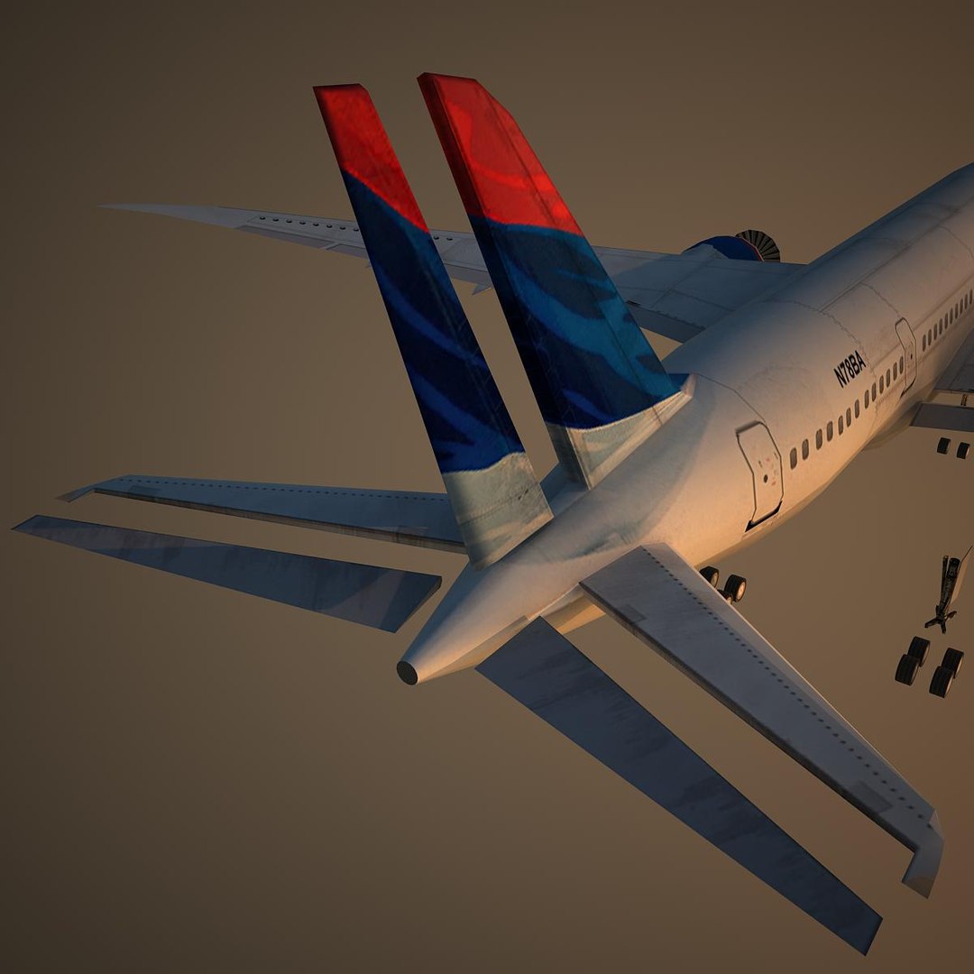 3d Boeing Dal Model