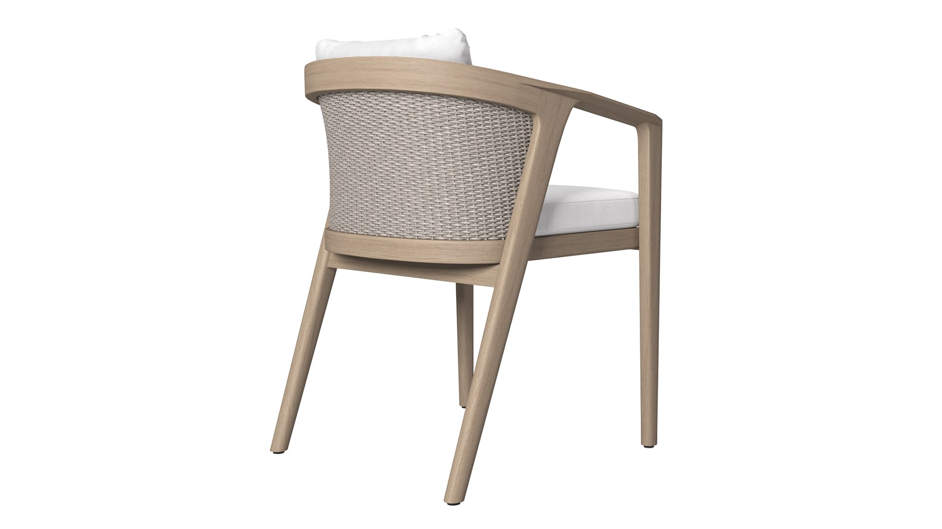 Malta Teak Armchair 3D model TurboSquid 2129919