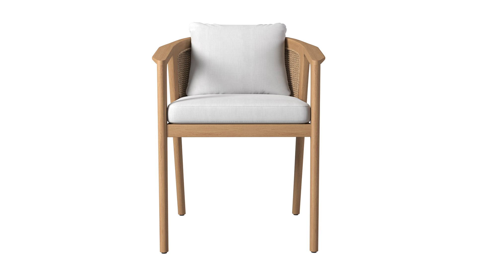 Malta Teak Armchair 3D model TurboSquid 2129919