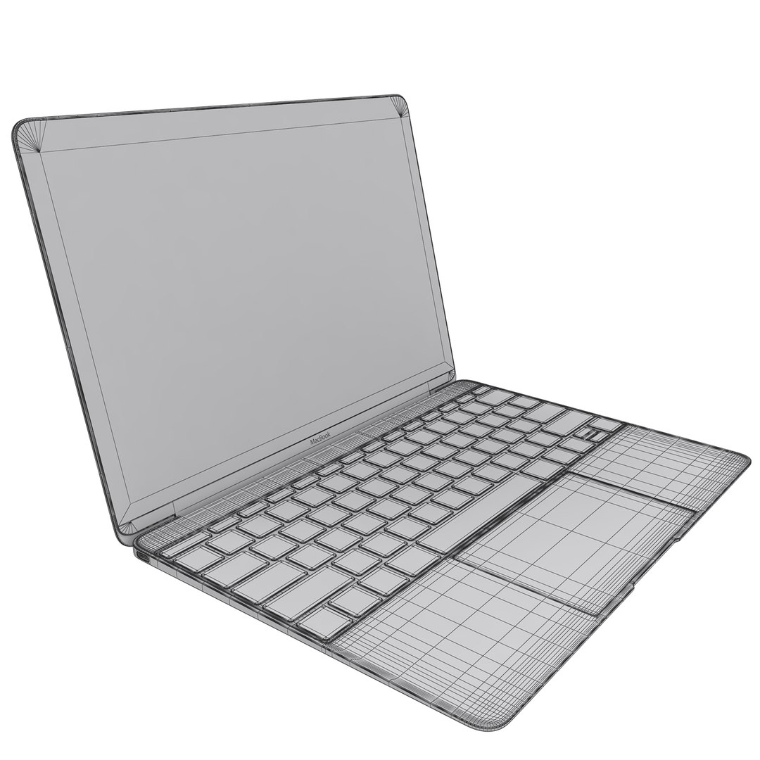 Macbook Mac 3D Model - TurboSquid 1631182