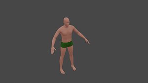 3D Man Animated
