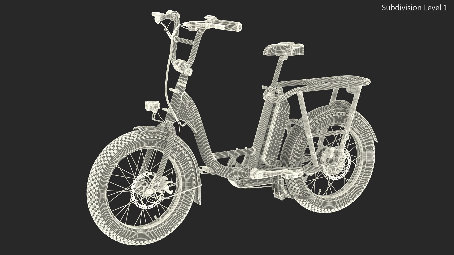 E-Bike RadRunner Green 3D model - TurboSquid 2174280