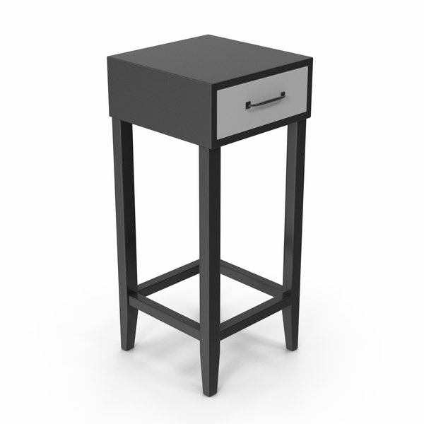 Side Table 3D model - TurboSquid 1843352