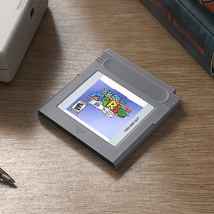 Vintage Game Cartridge 3D model