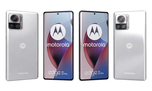 Motorola Edge 30 Ultra White 3D model