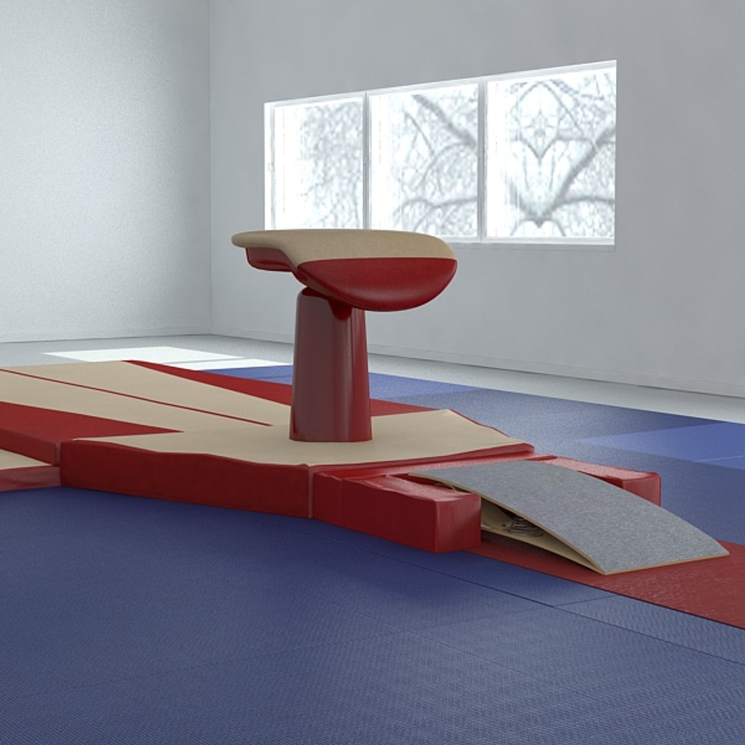 Gymnastics Vaulting Table Model TurboSquid 1190591