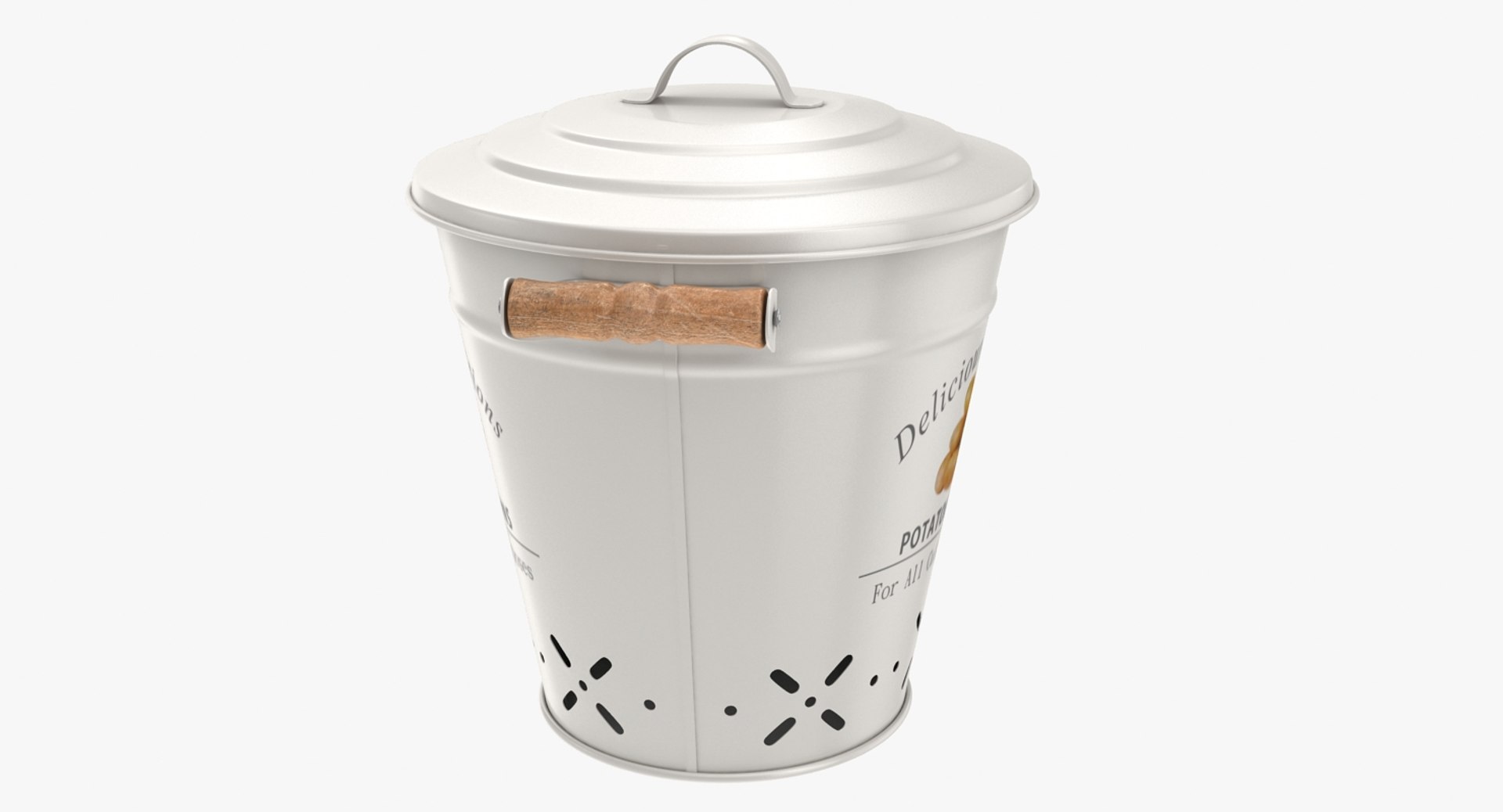 Bucket Potato Model TurboSquid 1262739