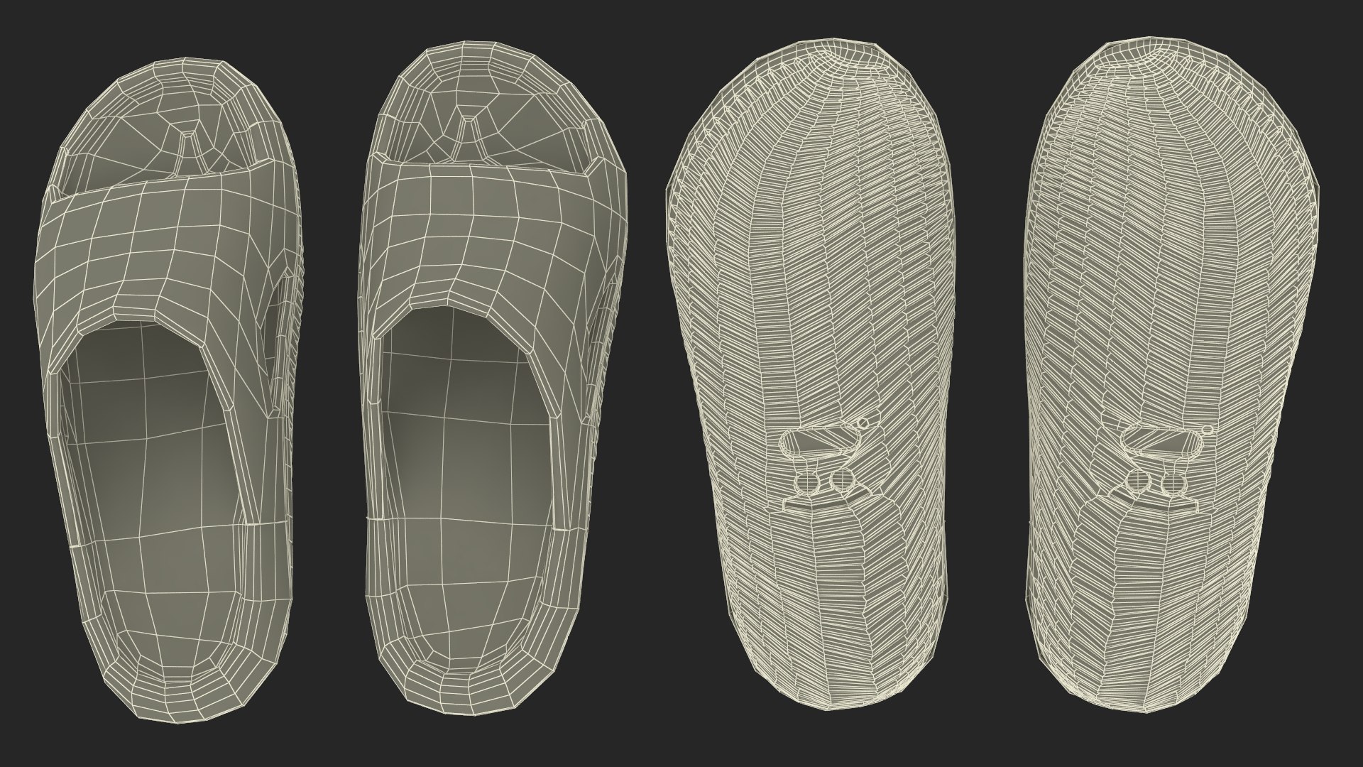 Crocs Mellow Slide Pink 3D Model - TurboSquid 2207092