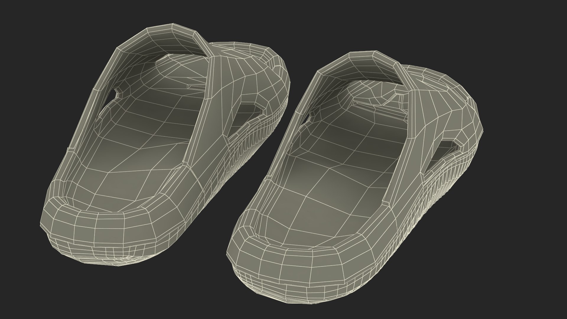 Crocs Mellow Slide Pink 3D Model - TurboSquid 2207092