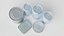 Aluminum &amp; Tin Cans Bundle - Beverage and Food Containers 3D model
