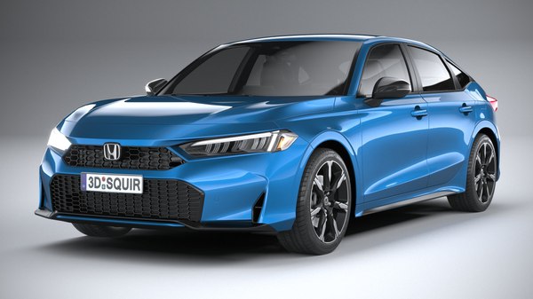 modelo 3d Honda Civic Hatchback 2025 - TurboSquid 2236975