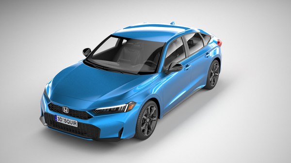 modelo 3d Honda Civic Hatchback 2025 - TurboSquid 2236975