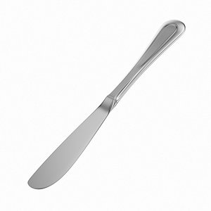 classic cutlery fruit knife 3D model