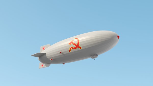 modelo 3d Dirigible soviético - TurboSquid 1827198