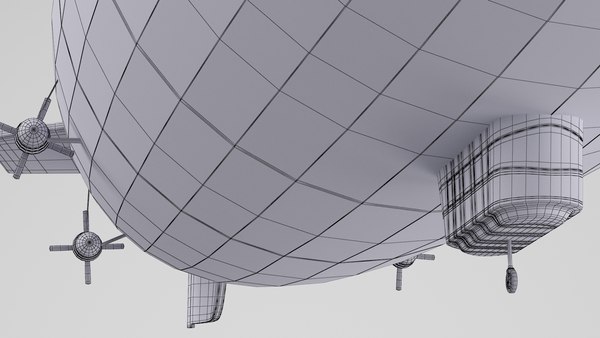 modelo 3d Dirigible soviético - TurboSquid 1827198