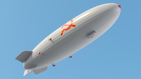modelo 3d Dirigible soviético - TurboSquid 1827198