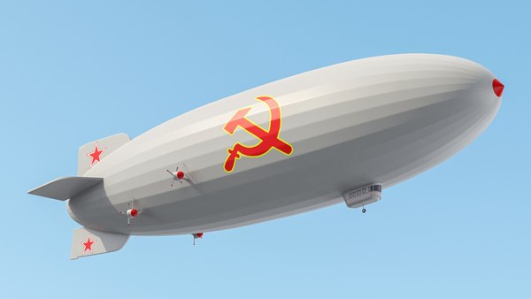 modelo 3d Dirigible soviético - TurboSquid 1827198