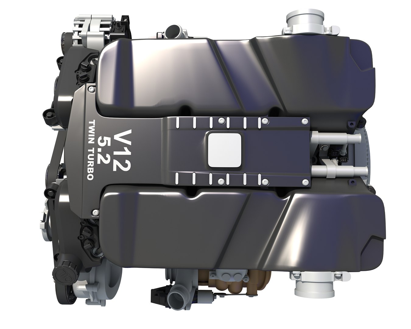 V12 Engine 3D - TurboSquid 1363438