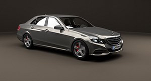mercedes benz e class 3D