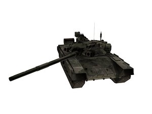 3D Tank T-90 model