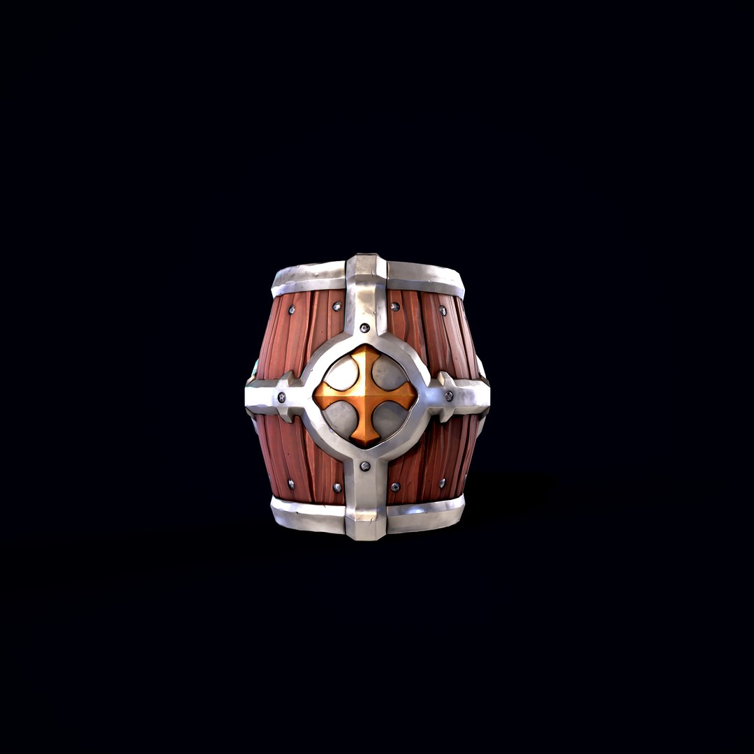 Stylized Wooden Barrel 3D model https://p.turbosquid.com/ts-thumb/CA/dey1cD/TZ/barrel004_fullquality/png/1664921356/1920x1080/fit_q87/c23623900cbd745e4ad8ee74ec96f1e646685858/barrel004_fullquality.jpg