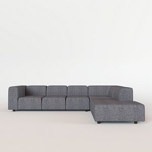3d model of carmo sofa bo concept